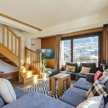 Apartmán Balcons Anaite - Duplex 5br 110m2 - Parking - - Mtblancview